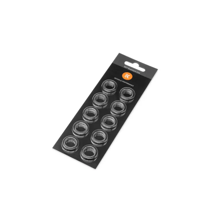 Accesorio EKWB EK-Quantum Torque Color Ring 10-Pack HDC 12 Plata