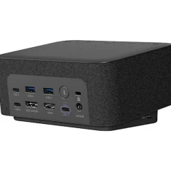 Accesorio Logitech Logi Dock Estación Base Para MeetUp UC Grafito
