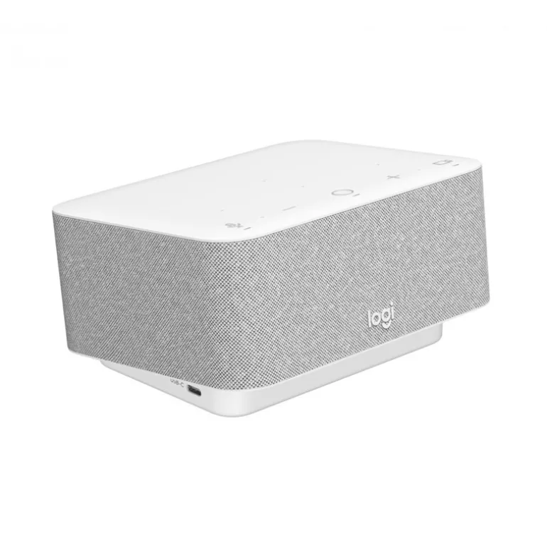 Accesorio Logitech Logi Dock Estación Base Para MeetUp Blanco Crudo