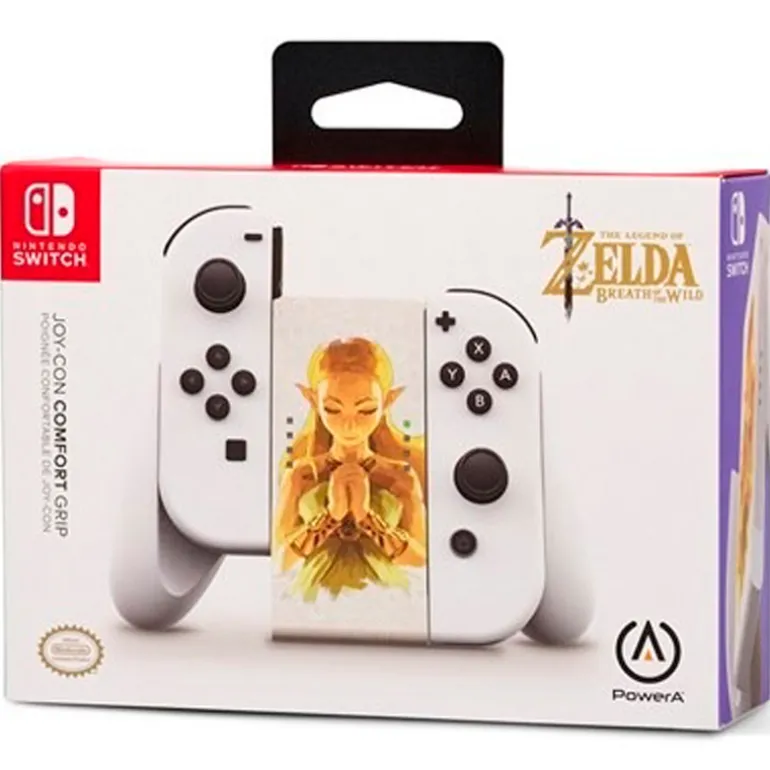 Accesorios Switch PowerA Zelda Joy-Con Agarre Confort Para Nintendo Switch