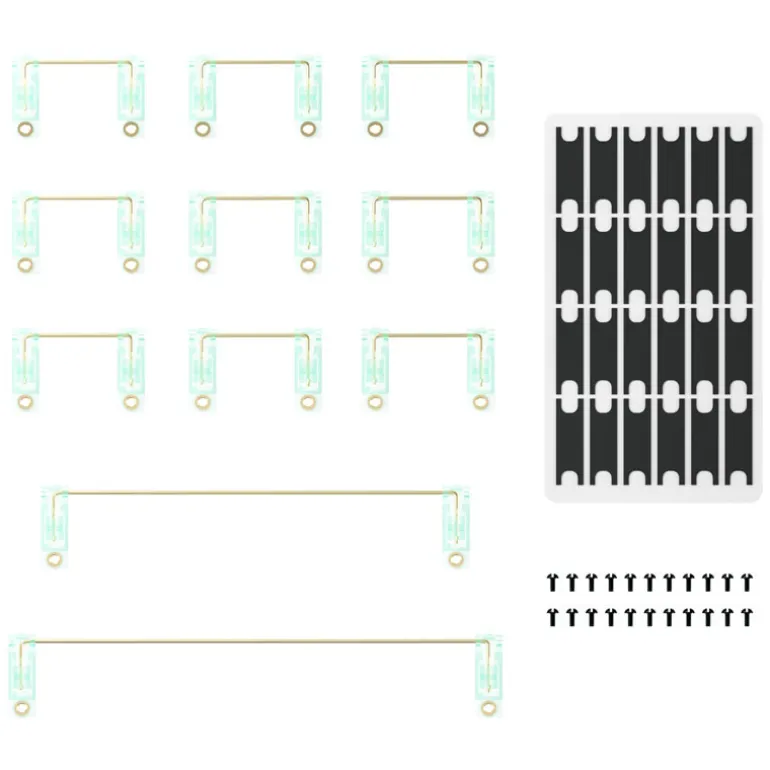 Accesorio Teclado Akko Estabilizadores Atornillables Transparente