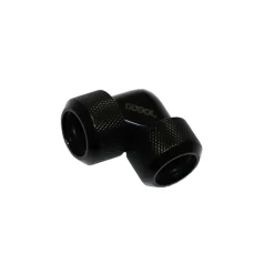 Adaptador Alphacool Eiszapfen 90º 16mm Negro