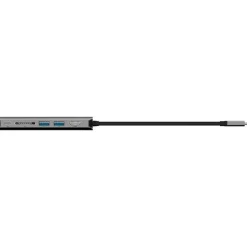 Adaptador Belkin USB-C Multipuerto 6 En 1 Gris