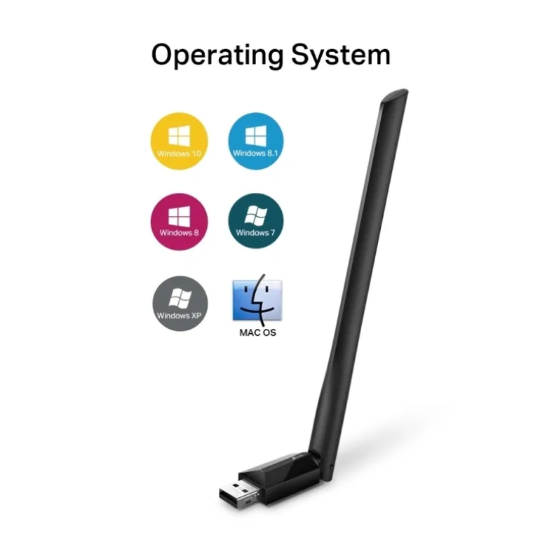 Adaptador WiFi USB TP-Link Archer T2U Plus USB Inalámbrico Doble Banda