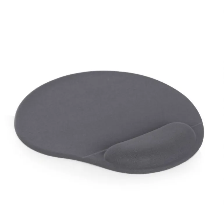 Alfombrilla Gel Gembird Soporte Muñeca Gris