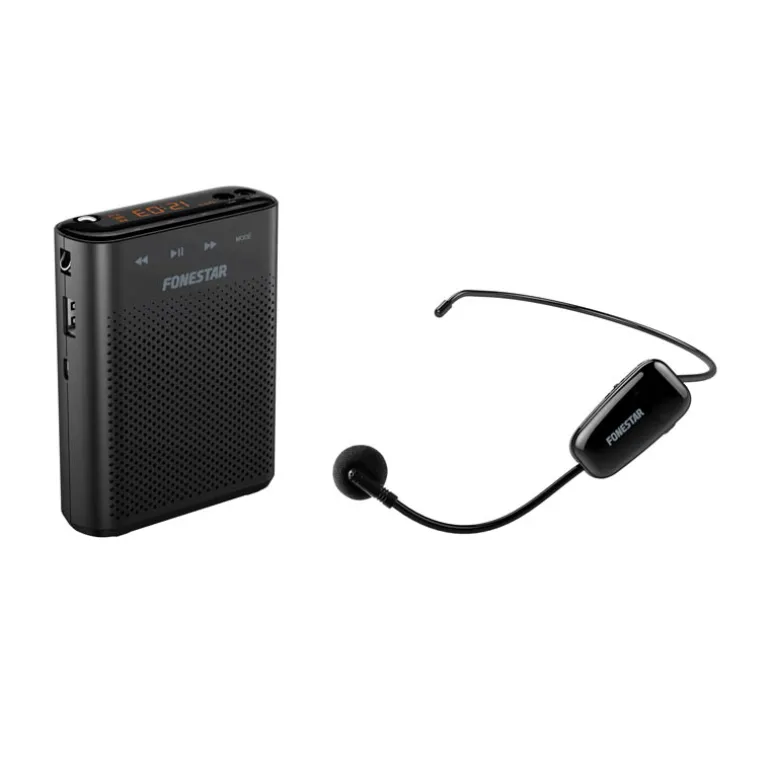 Altavoz Fonestar ALTA-VOZ-W30 USB 10W RMS Micrófono Inalámbrico UHF