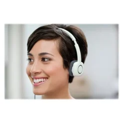 Auriculares Logitech Stereo Headset H150 Coconut