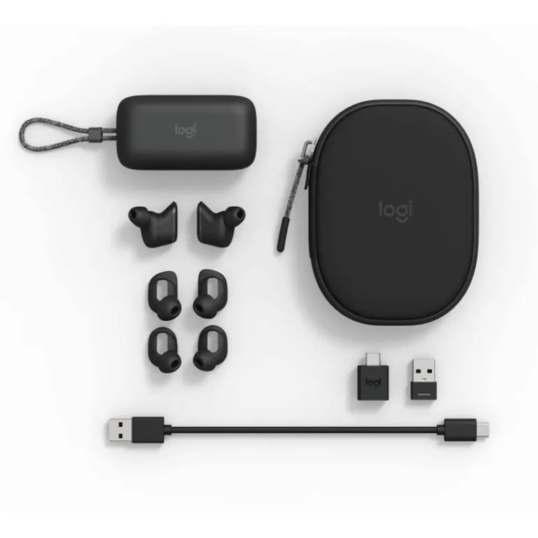 Auriculares Logitech Zone True BT Wireless Grafito