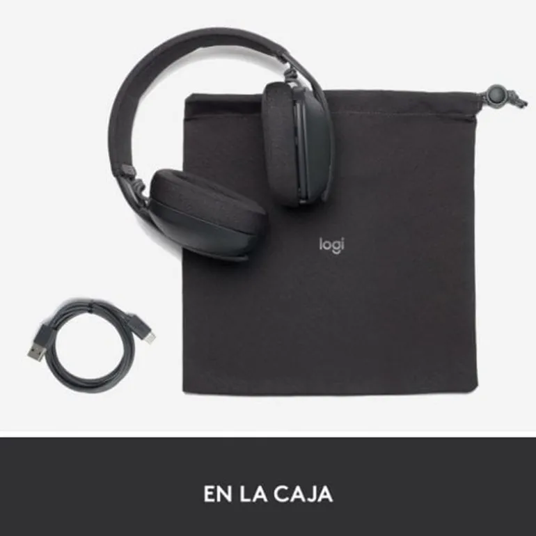 Auriculares Logitech Zone Vibe 100 Wireless Grafito