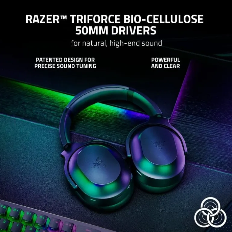 Auriculares Razer Barracuda Pro Bluetooth 5.2 Negro