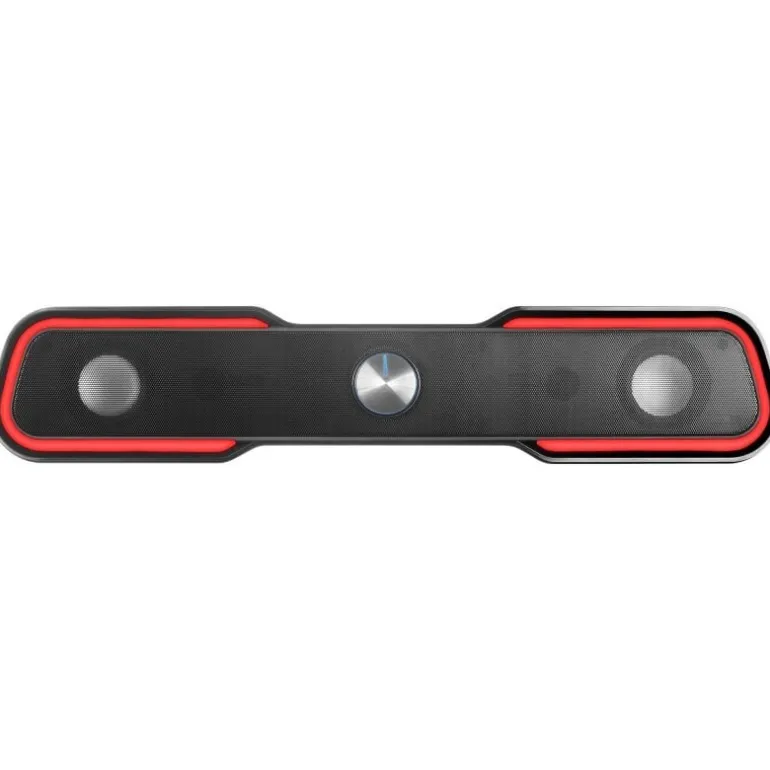 Barra Sonido Mars Gaming SoundBar MSBX RGB 10W Bluetooth 5.0 Negro