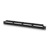 Cable Red Aisens A141-0308 24 Puertos RJ45 Cat.6 UTP 19? 1U Negro