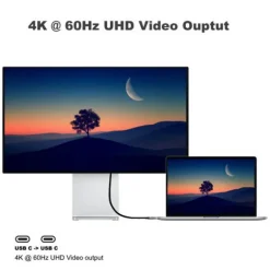 Cable  Ewent Carga Rápida 60W USB-C