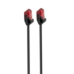 Cable Ewent Latiguillo RJ45 Cat.6 UTP Slim 2.0m Negro