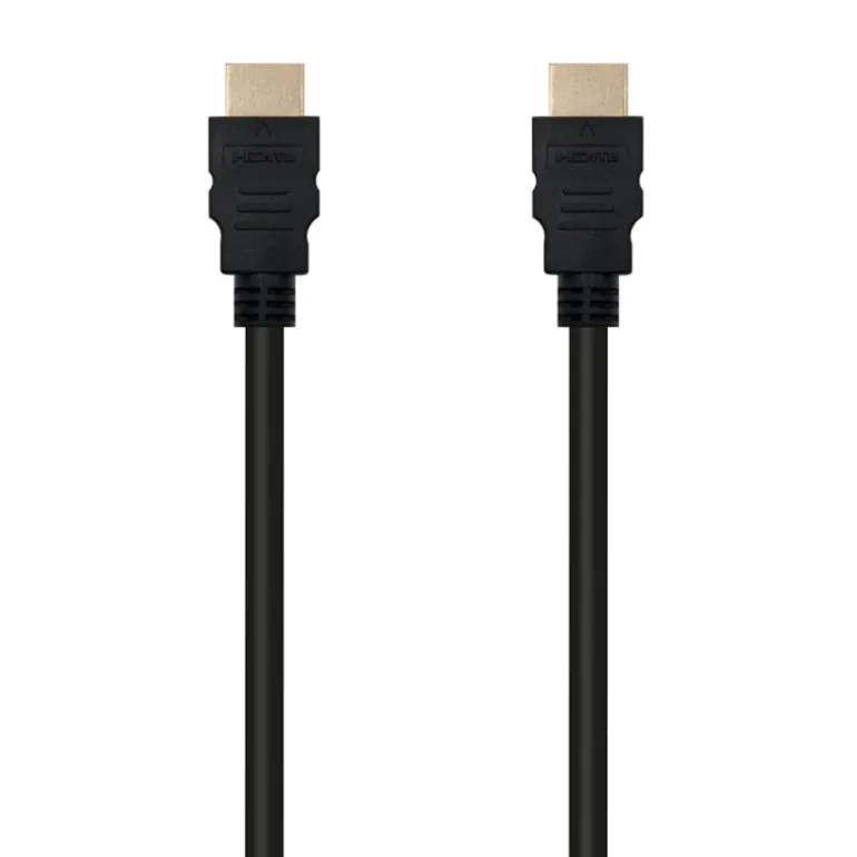 Cable HDMI Nano Cable HDMI Alta Velocidad A/M-A/M Negro 1.8m