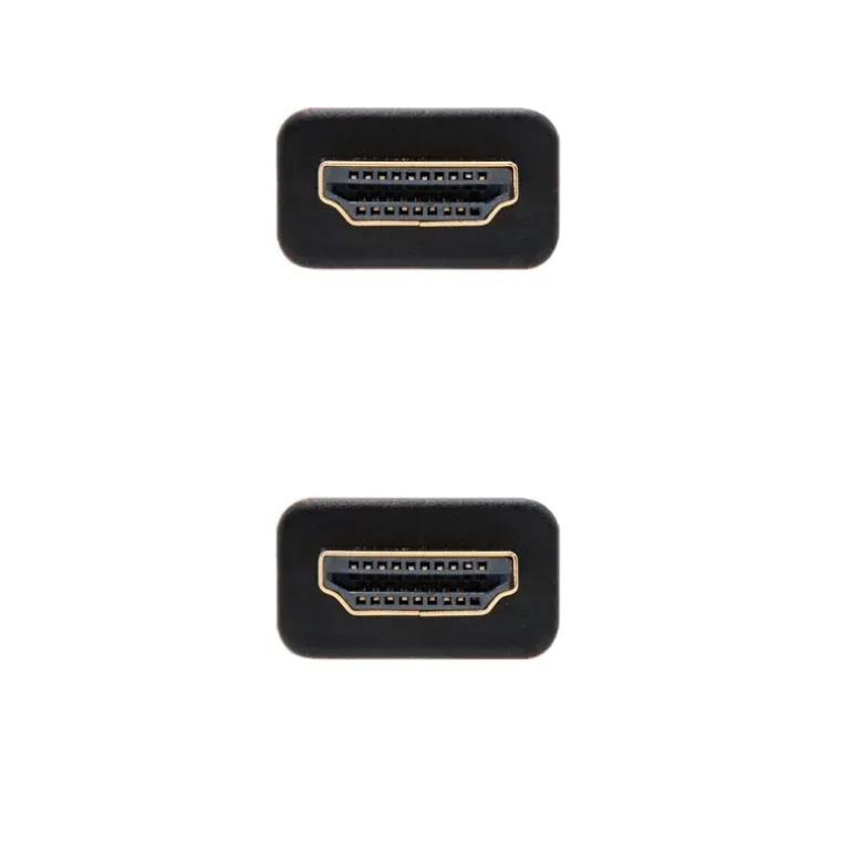 Cable HDMI Nano Cable HDMI V2.0 4K@60Hz A/M-A/M Negro 1m