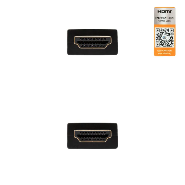 Cable HDMI Nanocable HDMI V2.0 Premium HEC 4K A/M-A/M 2m