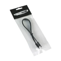 CableMod ModMesh SATA 3 Cable 30cm Carbón - Cable SATA