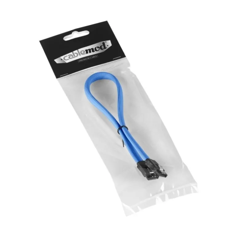 CableMod ModMesh SATA 3 Cable 60cm Azul Claro - Cable SATA