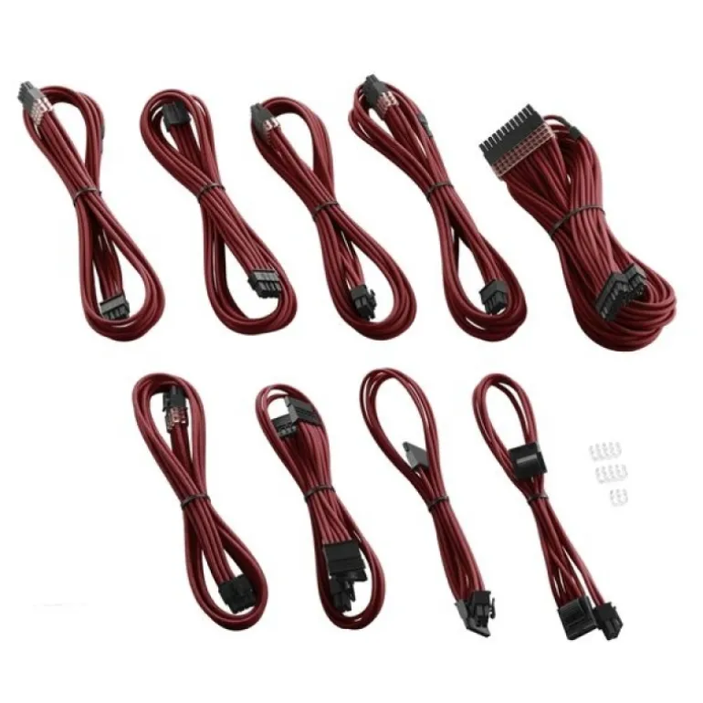 CableMod PRO ModMesh C-Series AXi/HXi/RM Rojo Rojo Sangre - Kit Cables