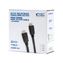 Cable Nanocable HDMI V1.4 A-M A-M 30m Negro