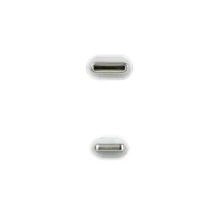Cable Nanocable Lightning-M a USB-C 0.5m