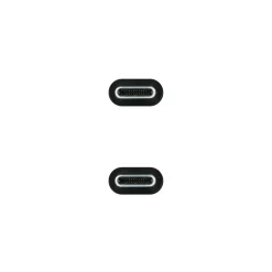 Cable Nanocable USB 3.1 4K 60Hz 5A C a USB-C 0.5m Negro