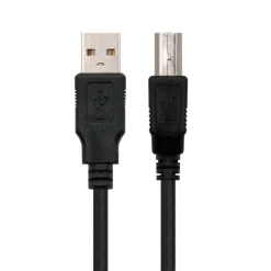 Cable Nano Cable USB 2.0 Tipo A-B 1.8 M Negro