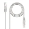 Cable Red Nano Cable Latiguillo Categoria 6 UTP RJ45 0.25M Gris