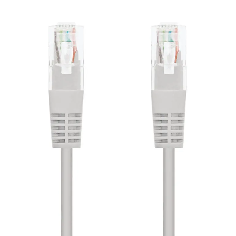 Cable Red Nanocable Latiguillo RJ45 LSZH Categoria 6 UTP 5m Gris