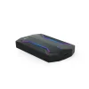 Caja Externa TooQ TQE-2599RGB Para HDD SSD Negro