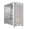 Caja/Torre Corsair FRAME 4000D RS ARGB Blanco