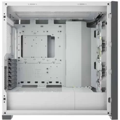 Caja/Torre Corsair iCUE 5000X RGB White Cristal Templado