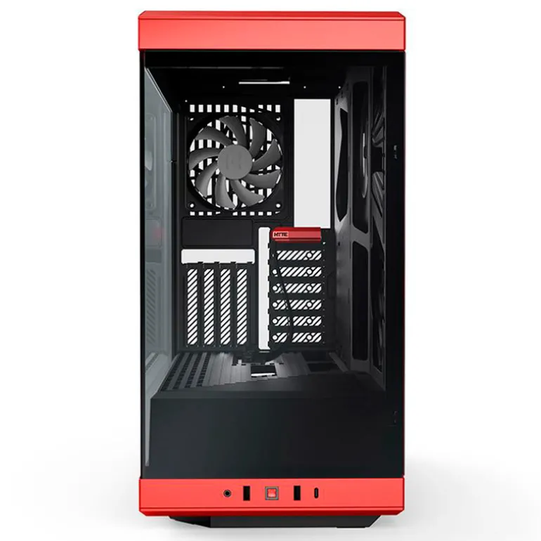Caja/Torre Hyte Y40 Rojo