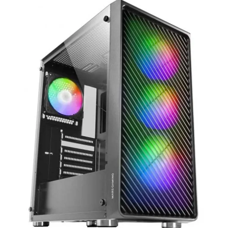 Caja/Torre Mars Gaming MC-F Mesh Negro