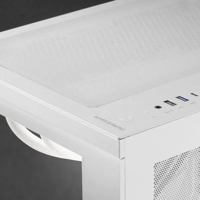 Caja/Torre Mars Gaming MC-3TCORE Blanco