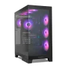 Caja/Torre Nox Hummer Glock RGB Negro