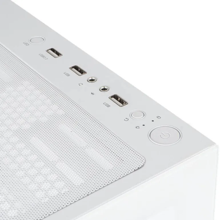 Caja/Torre Nox Hummer Vision Blanco