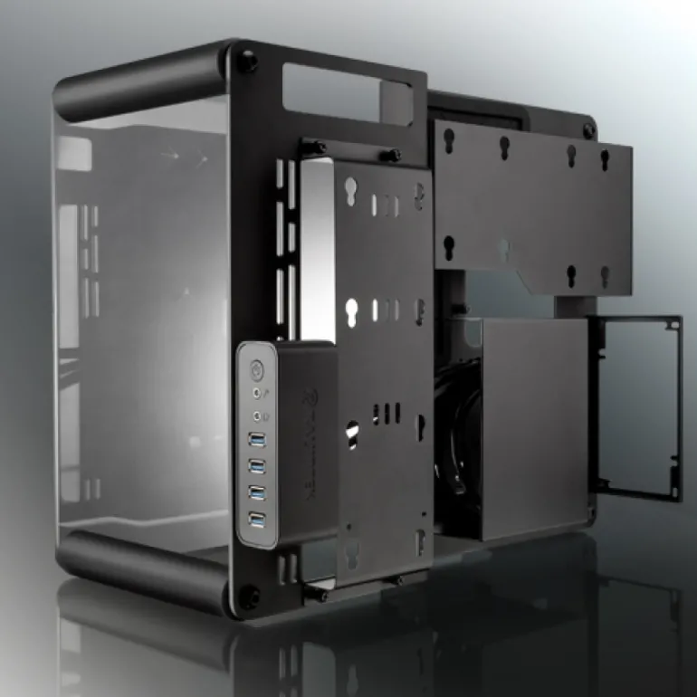 Caja/Torre Raijintek Paean M Negro