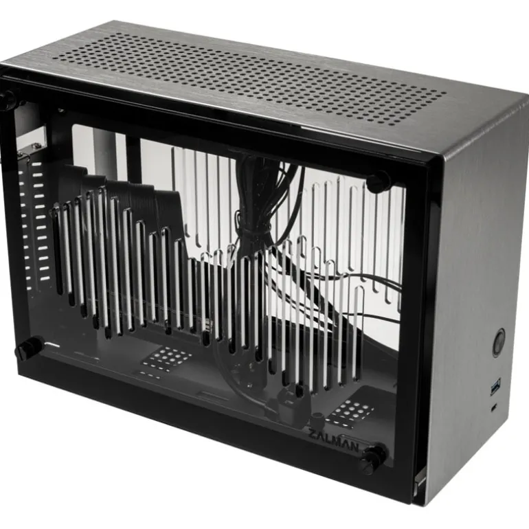 Caja/Torre Zalman M2 Mini Plata