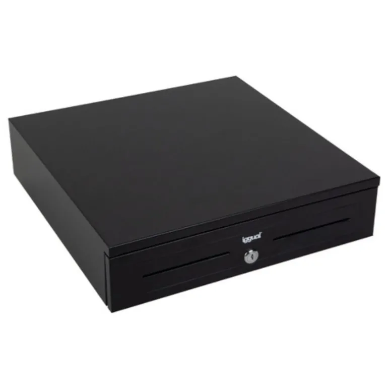 Cajón Portamonedas Iggual IRON-HD 41cm Negro