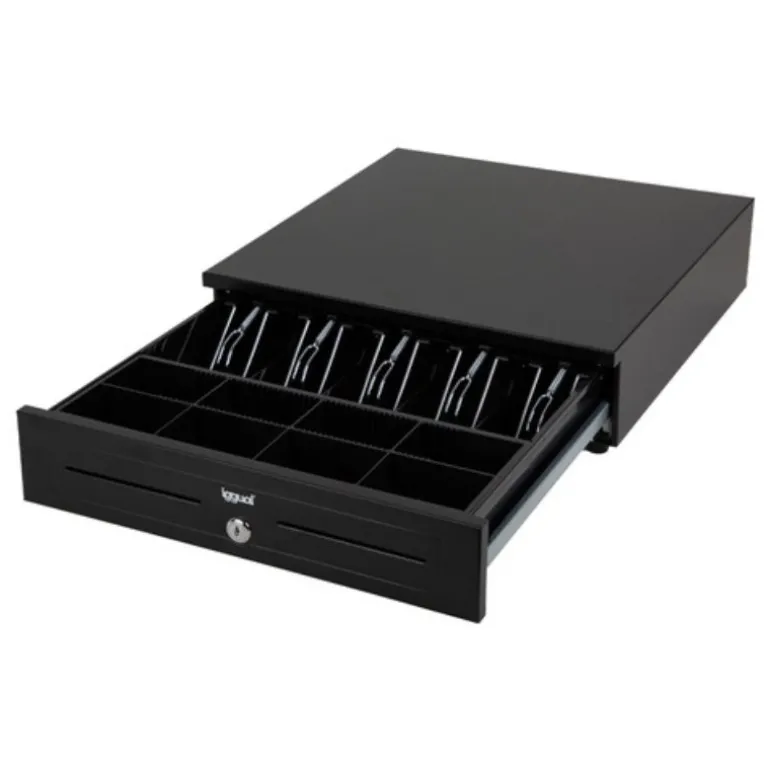Cajón Portamonedas Iggual IRON-HD 41cm Negro