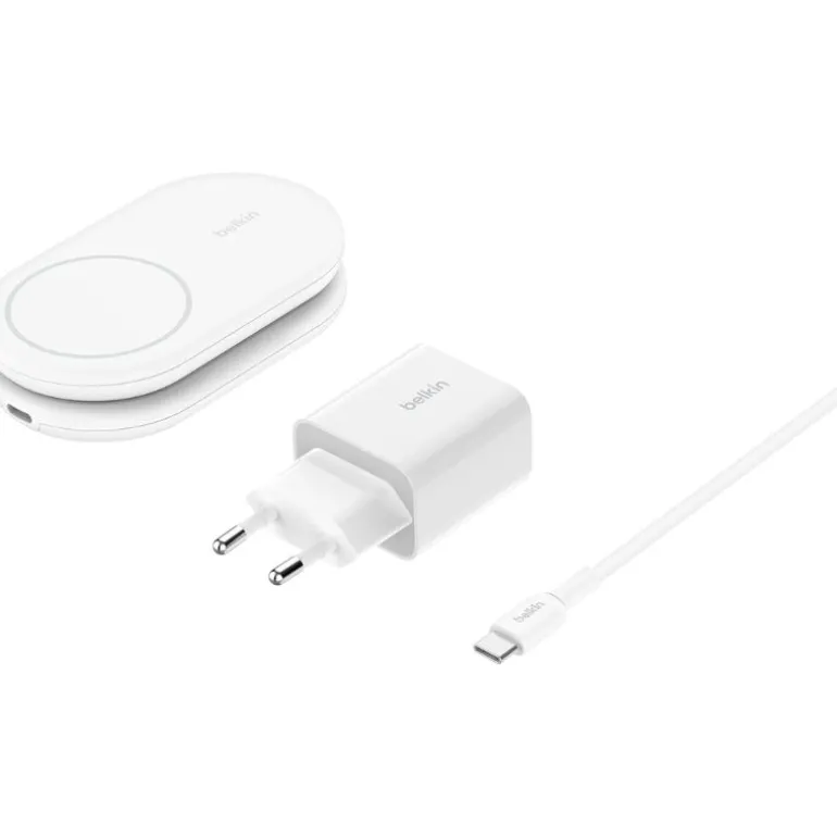 Cargador Belkin Boost Charge Inalámbrico Blanco