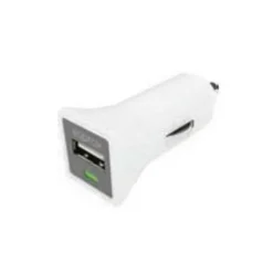 Cargador Coche Approx appUSBCARW Blanco