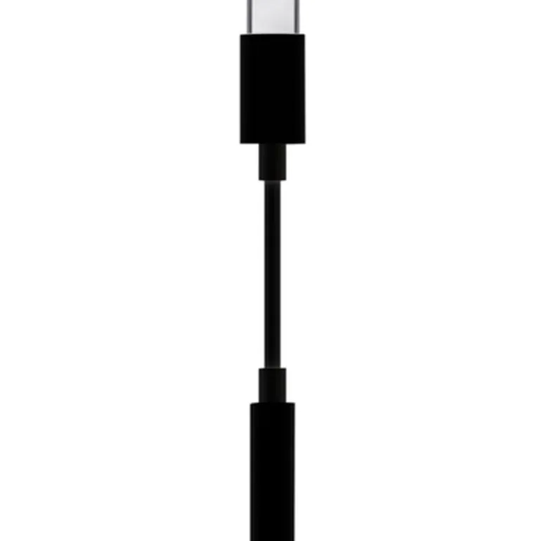 Conversor Aisens A109-0385 USB-C A Audio Estilo Apple 15cm Negro