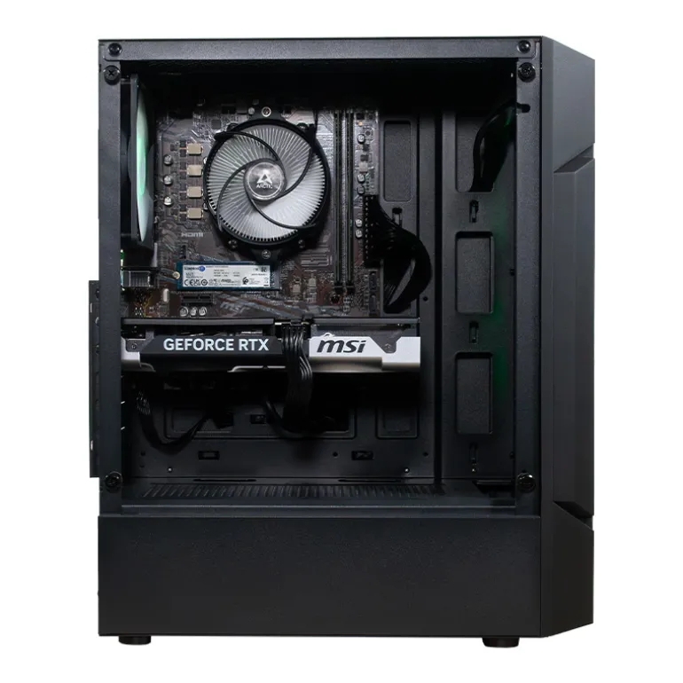 COOLPC Gamer - Ryzen 5 5500 / GeForce RTX 5060 8GB / 16GB DDR4 / SSD 1TB / W11 + GA241 24" FHD 100Hz