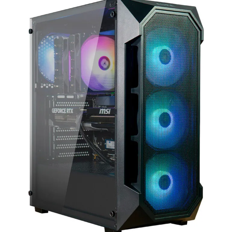 COOLPC RED XII - Ryzen 7 7800X3D / GeForce RTX 5080 16GB / 32GB DDR5 6000Mhz / NVMe 1TB + NVMe 2TB