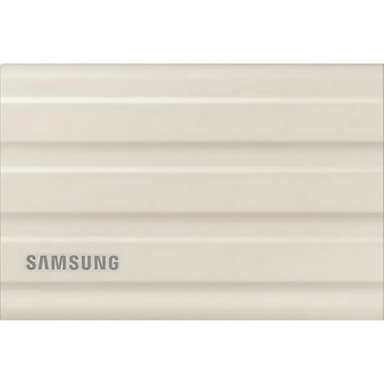 Disco Duro Externo Samsung SSD T7 Shield 2TB USB 3.2 Beige