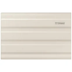 Disco Duro Externo Samsung SSD T7 Shield 2TB USB 3.2 Beige