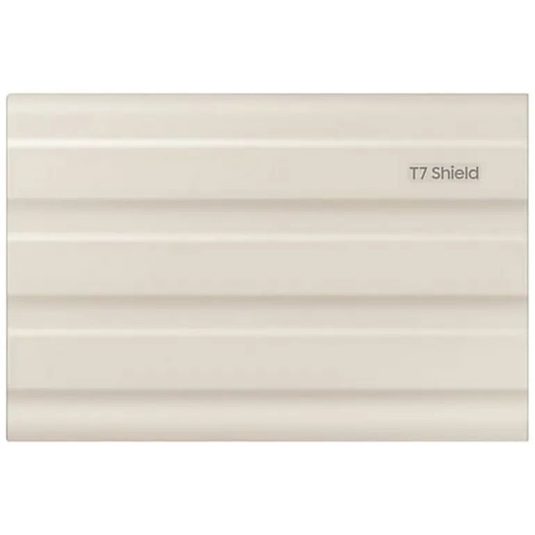 Disco Duro Externo Samsung SSD T7 Shield 2TB USB 3.2 Beige
